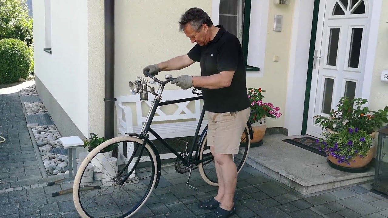 DÜRKOPP Herrenrad von ca.1902 / Video 1