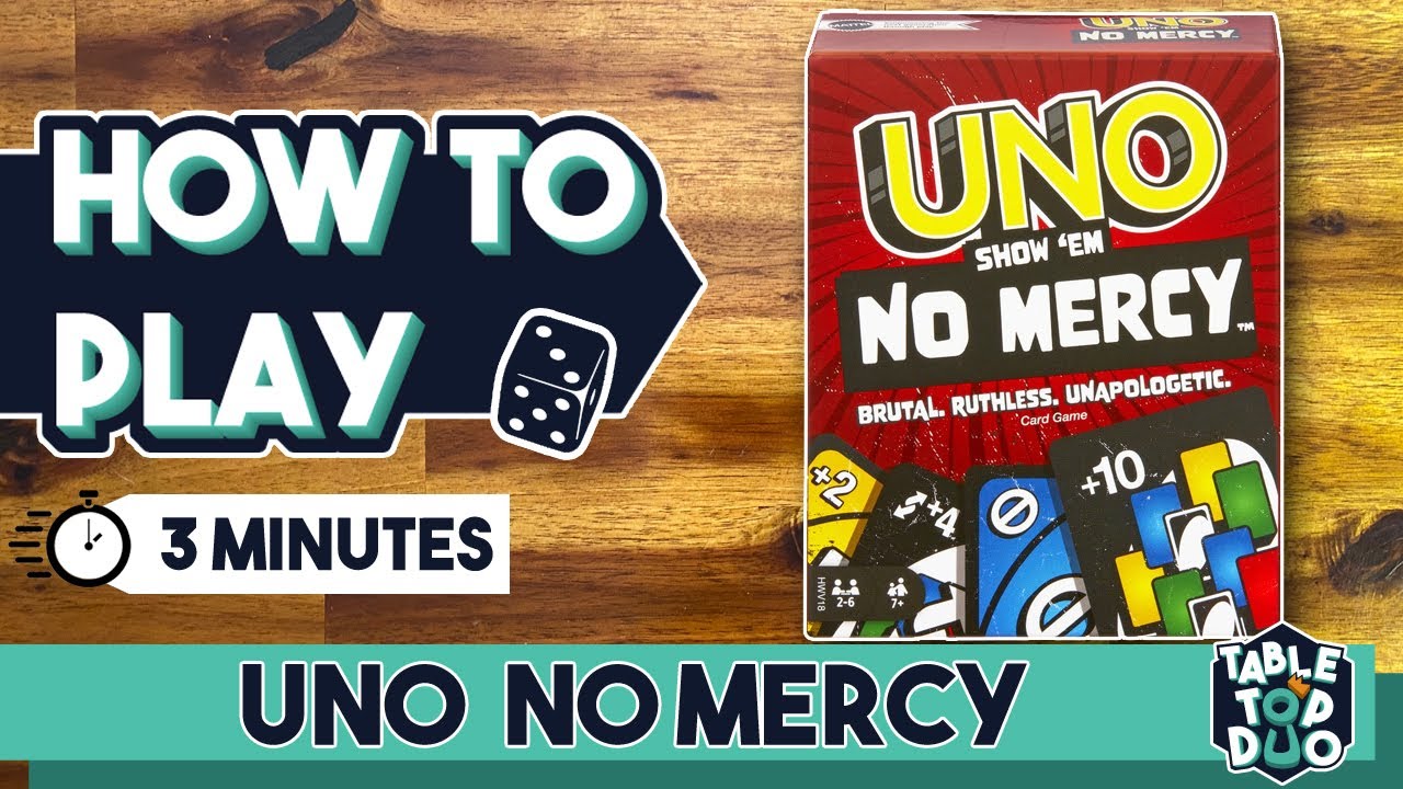 Как сыграть в UNO No Mercy за 3 минуты