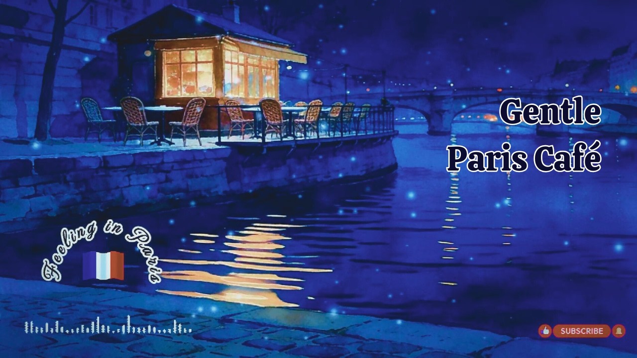 Paris en Douceur • French Cafe Music Piano & Accordion • for peaceful moments while reading.