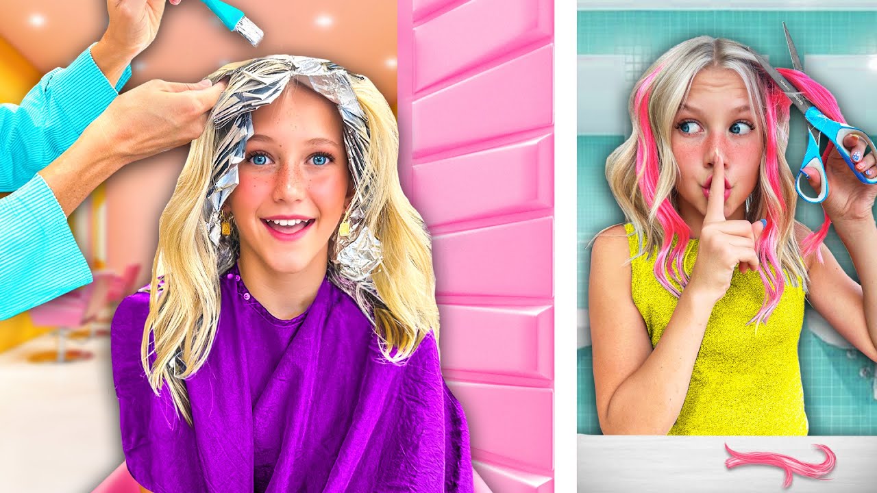 BACK TO SCHOOL MAKEOVER for my 9 KIDS! *MY MOM HAD NO IDEA!*