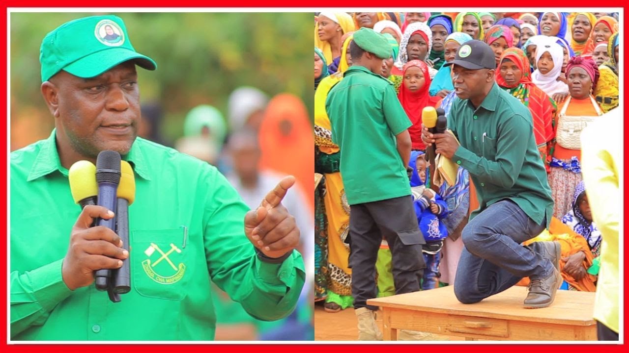 MBUNGE LUSHOTO APIGA MAGOTI MBELE ya WANANCHI na MWENYEKITI wa CCM TANGA, AONGEA kwa UCHUNGU....