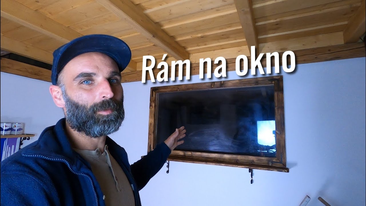 Ako svojpomocne urobiť rám na okno. vlog_104