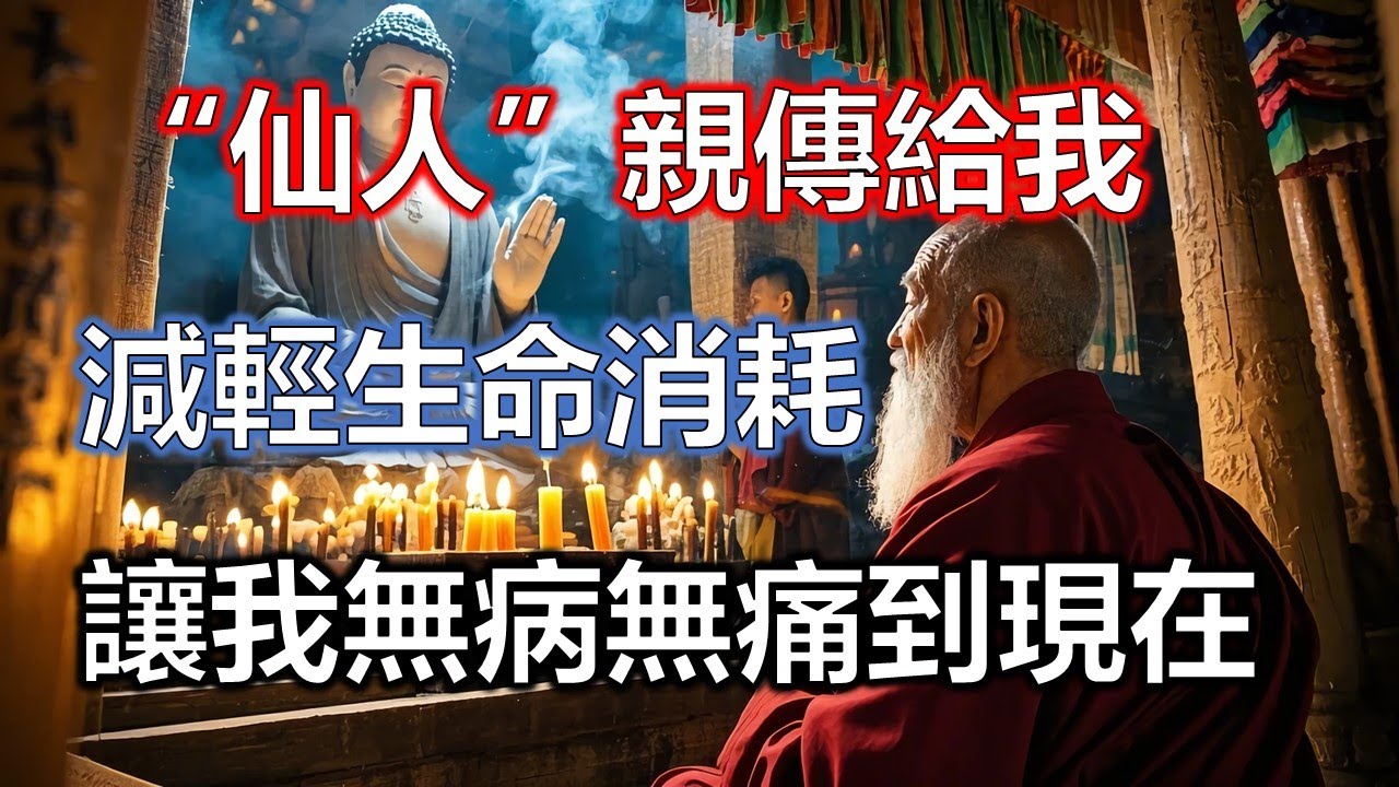 90歲高僧開示！一位“仙人”親傳給我，減輕生命消耗的修煉方法，讓我無病無痛活到現在#佛學#智慧#因果