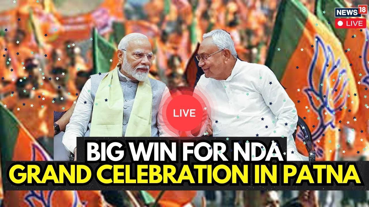 Modi-Nitish Super Victory! INDIA Bloc in Deep Trouble | LVIE | Breaking Bihar Verdict | ECI | N18G