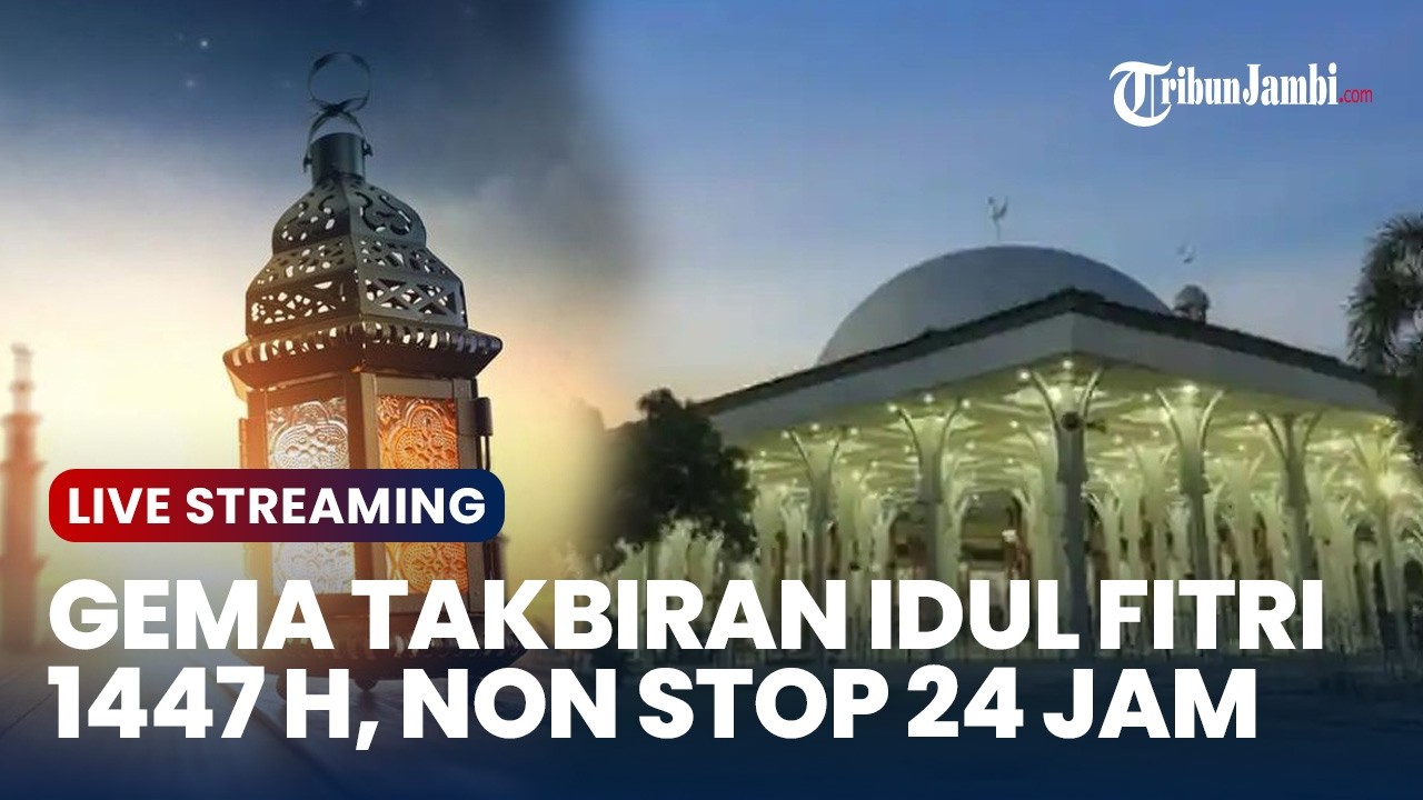 🔴MERDU GEMA TAKBIRAN IDUL FITRI 1447 H/2026 FULL NONSTOP 24 JAM | SUARANYA MENYENTUH HATI