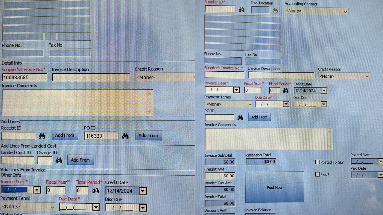 Lean in the office, modifying the ERP software