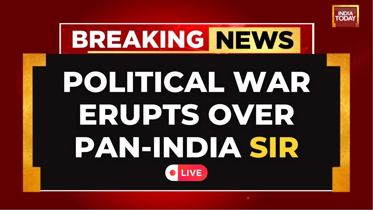 LIVE: PAN-India SIR Process Begins| Special Intensive Revision of Electoral Rolls in 12 States & UTs