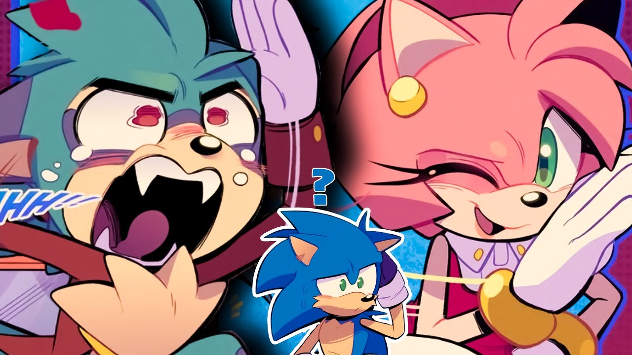 🩷Amy's BIGGEST Fan😘| Sonic The Hedgehog COMIC DUB