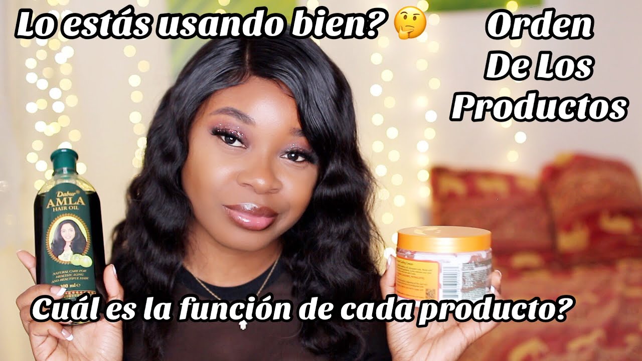COMO USAR LOS PRODUCTOS PARA EL CABELLO AFRO | EL ORDEN DE LOS PRODUCTOS PARA EL CABELLO | RIHANEL