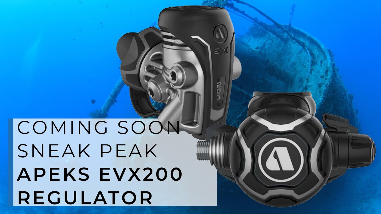 New Apeks EVX200 Regulator: Smoother, Stronger, and Cold-Water Ready