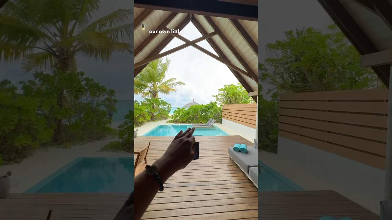 Affordable Maldives luxury: Fushifaru beach pool villa tour