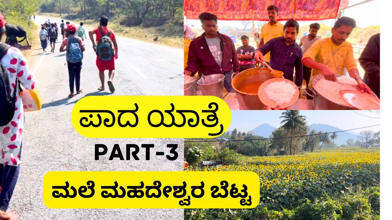 ಮಲೆ ಮಹದೇಶ್ವರ ಬೆಟ್ಟ | ಪಾದ ಯಾತ್ರೆ Part 3 | ಶಾಗ್ಯಾ-ಕೌದಳ್ಳಿ-ತಾಳು ಬೆಟ್ಟ #mmhills  🙏🏼  #malemahadeshwara