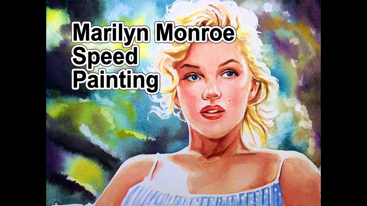Marilyn Monroe Speed Painting