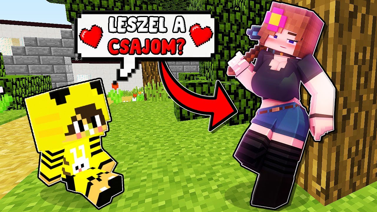 A VILÁG LEGSZEBB CSAJA LETT A BARÁTNŐM A MINECRAFT-BAN! 😱