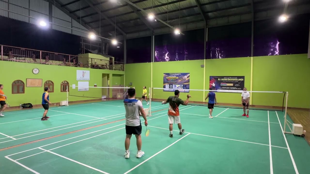 Andra/Martin🥇vs Muksin/Joko #Allauzah #BadmintonIndonesia #Badminton 🎗️✨🏸