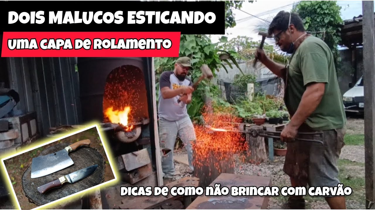 VEJA COMO ESTICAR CAPA DE ROLAMENTO E DICAS SOBRE FORJA A CARV&Atilde;O