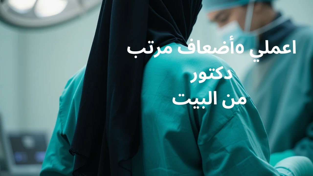 ازاي تعمل ٥ اضعاف مرتب دكتور من البيت ( محتاج حاجتين بس)(تجربتي كطبيبة)