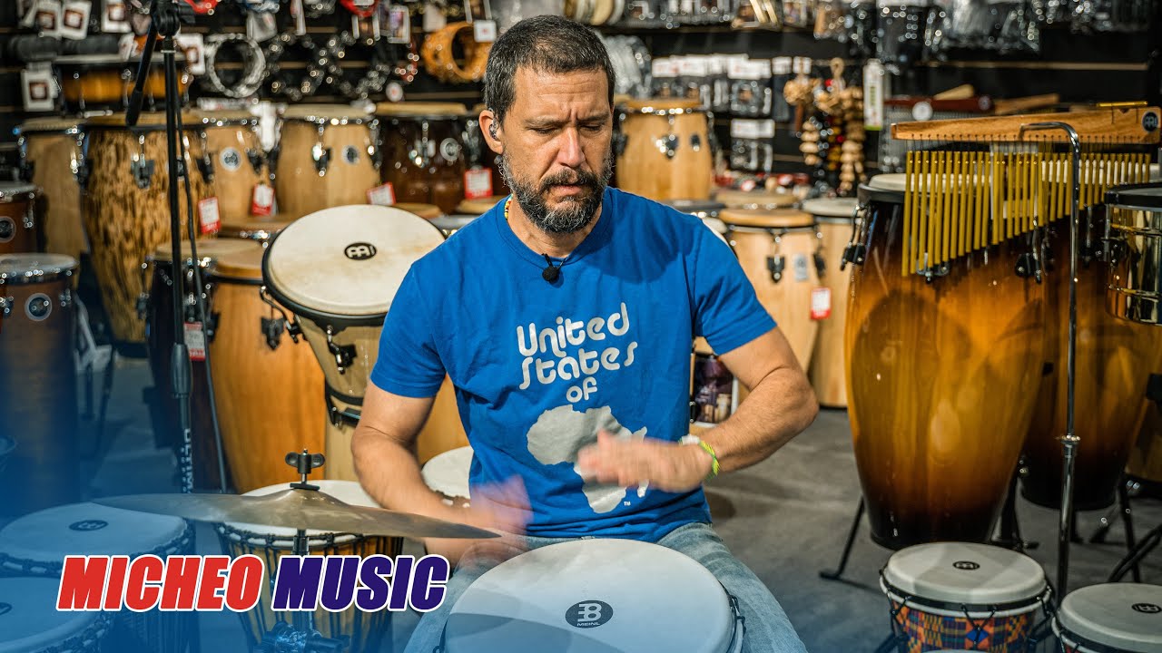 Micheo Music DEMOS with Beto Torrens | Meinl Djembes