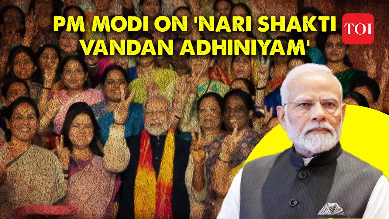 What PM Narendra Modi said about passage of the Women Reservation Bill in New Parliament