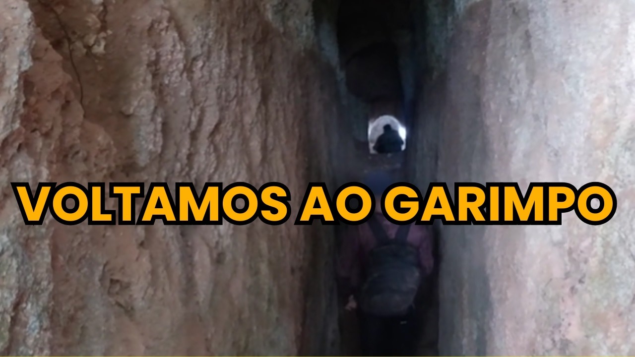 VOLTAMOS AO GARIMPO! COMO ENCONTRAR PEDRAS PRECIOSAS ESSA TERRA É RICA EM PEDRAS VALIOSAS E OURO