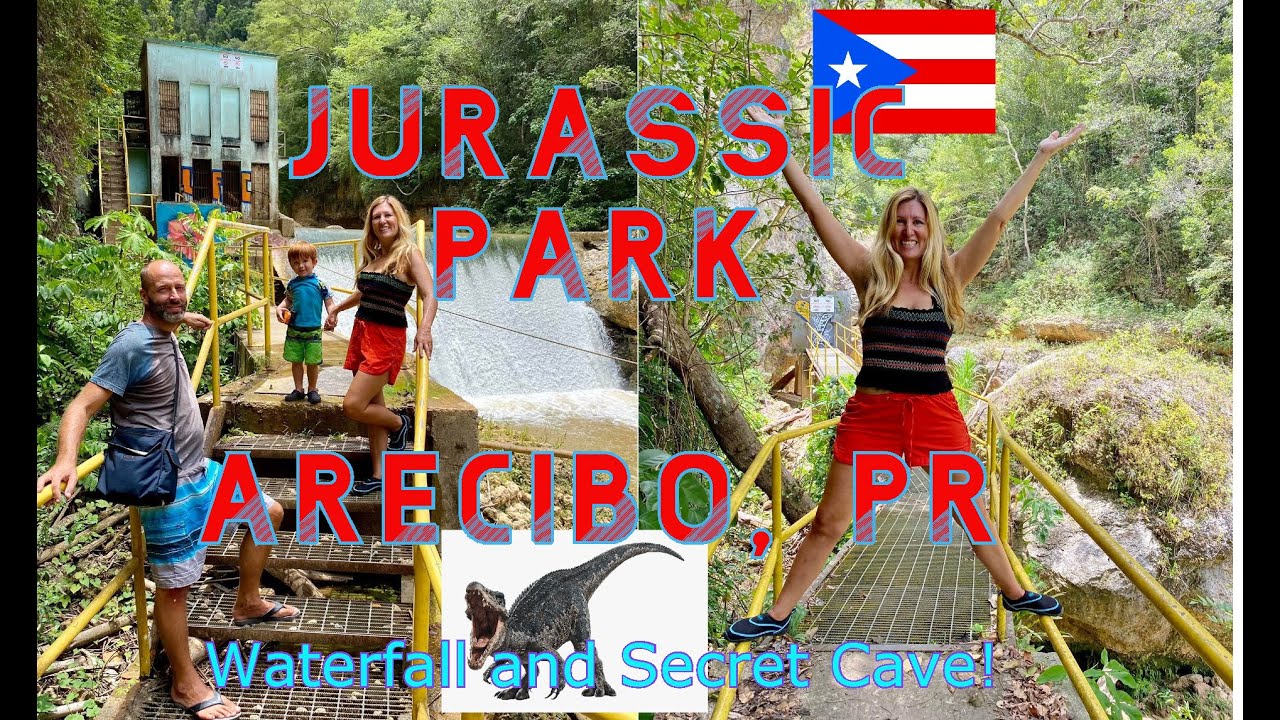 Jurassic Park, Arecibo Puerto Rico! Rio La Planta Waterfall and a Mysterious Cave -Part I