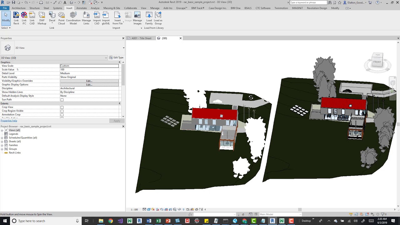 Координационная модель Revit