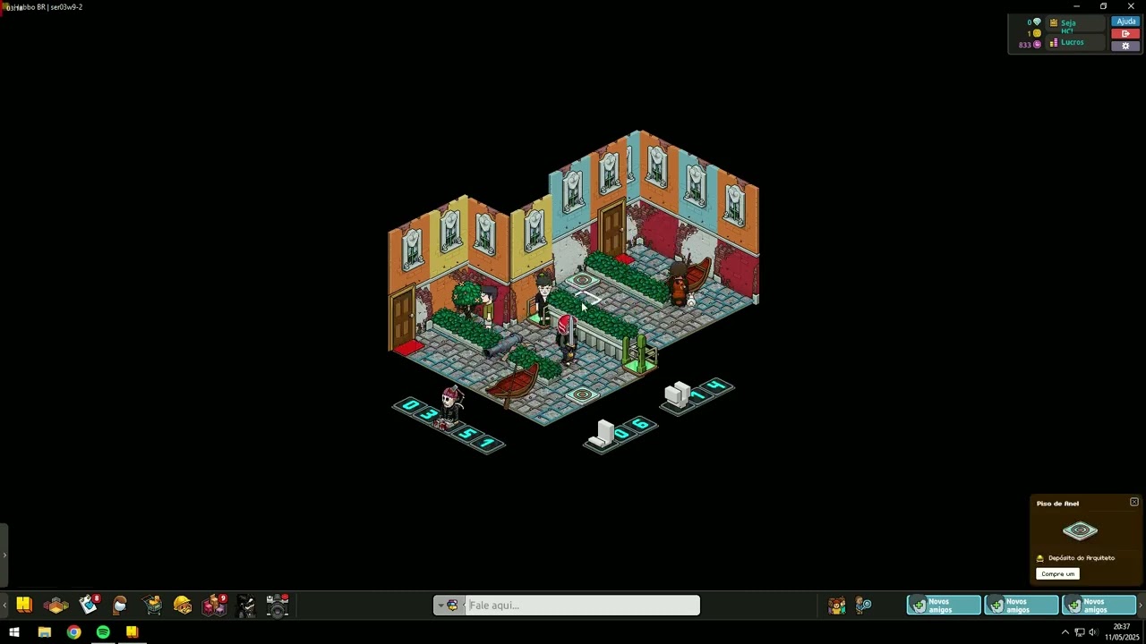 CA&Ccedil;ANDO NO FUJA DO JASON HABBO
