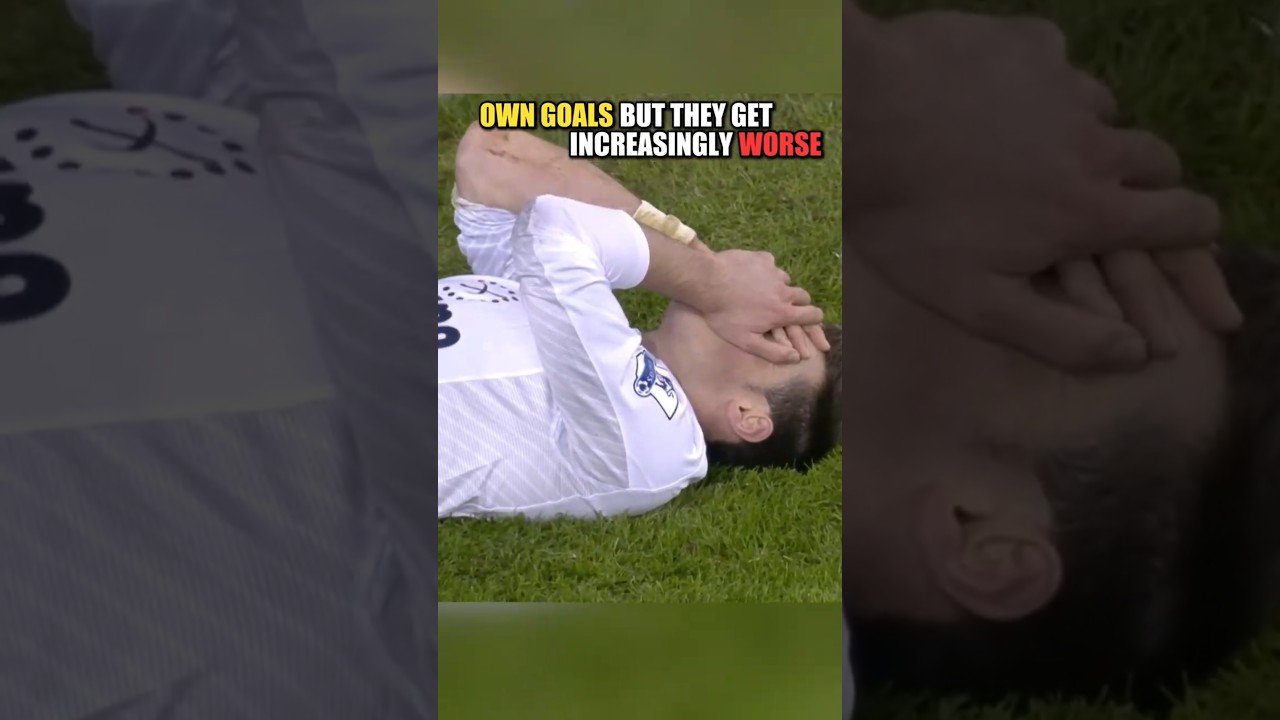 WORST OWN GOALS IN FOOTBALL #football #soccer #top5