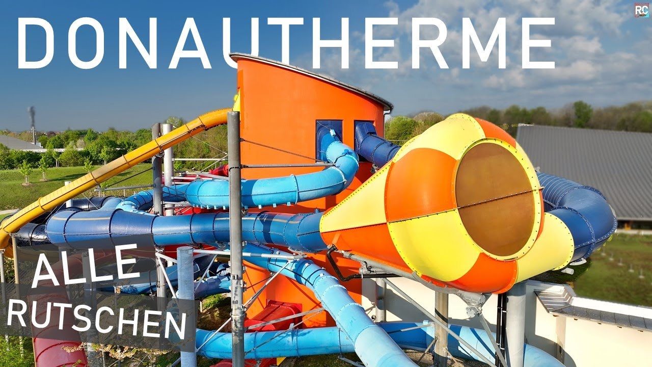 ALLE Wasserrutschen in der neuen Donautherme Ingolstadt! | 4K 2023