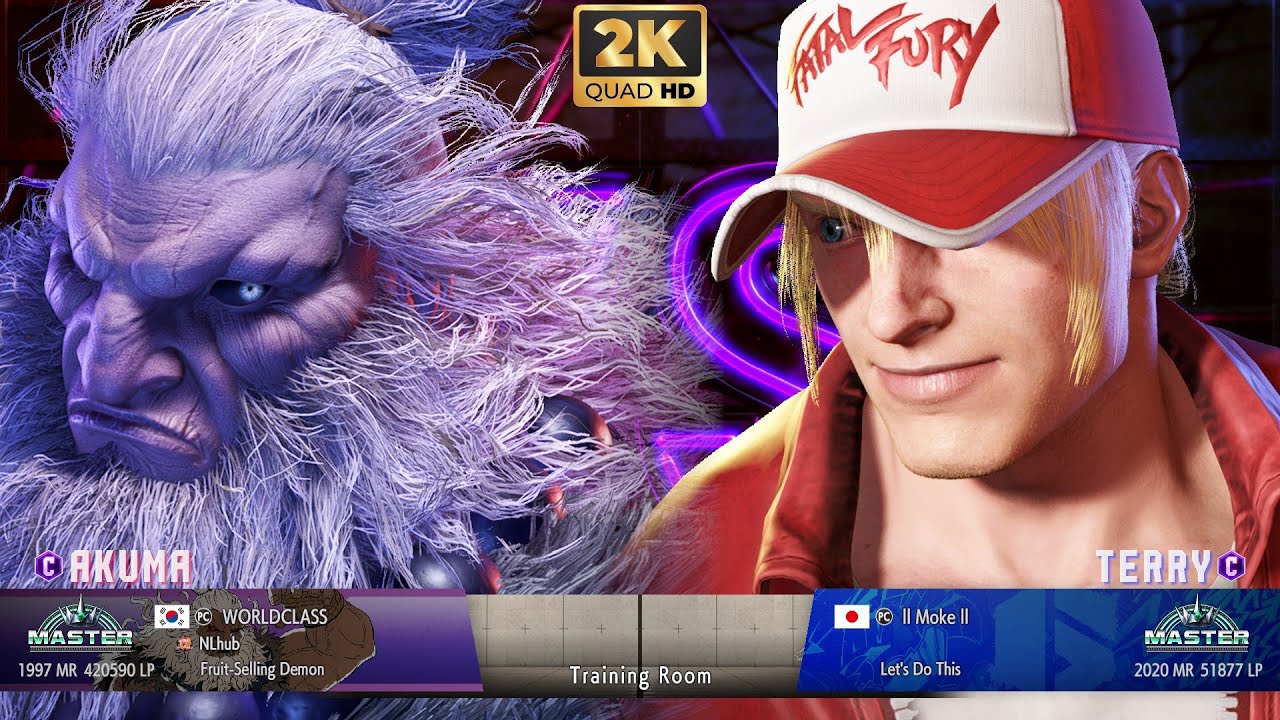 Street Fighter 6 🔥WORLDCLASS (AKUMA) VS II Moke II (TERRY) 🔥 Ranked Match 🔥 SF6 [2K ACTION]