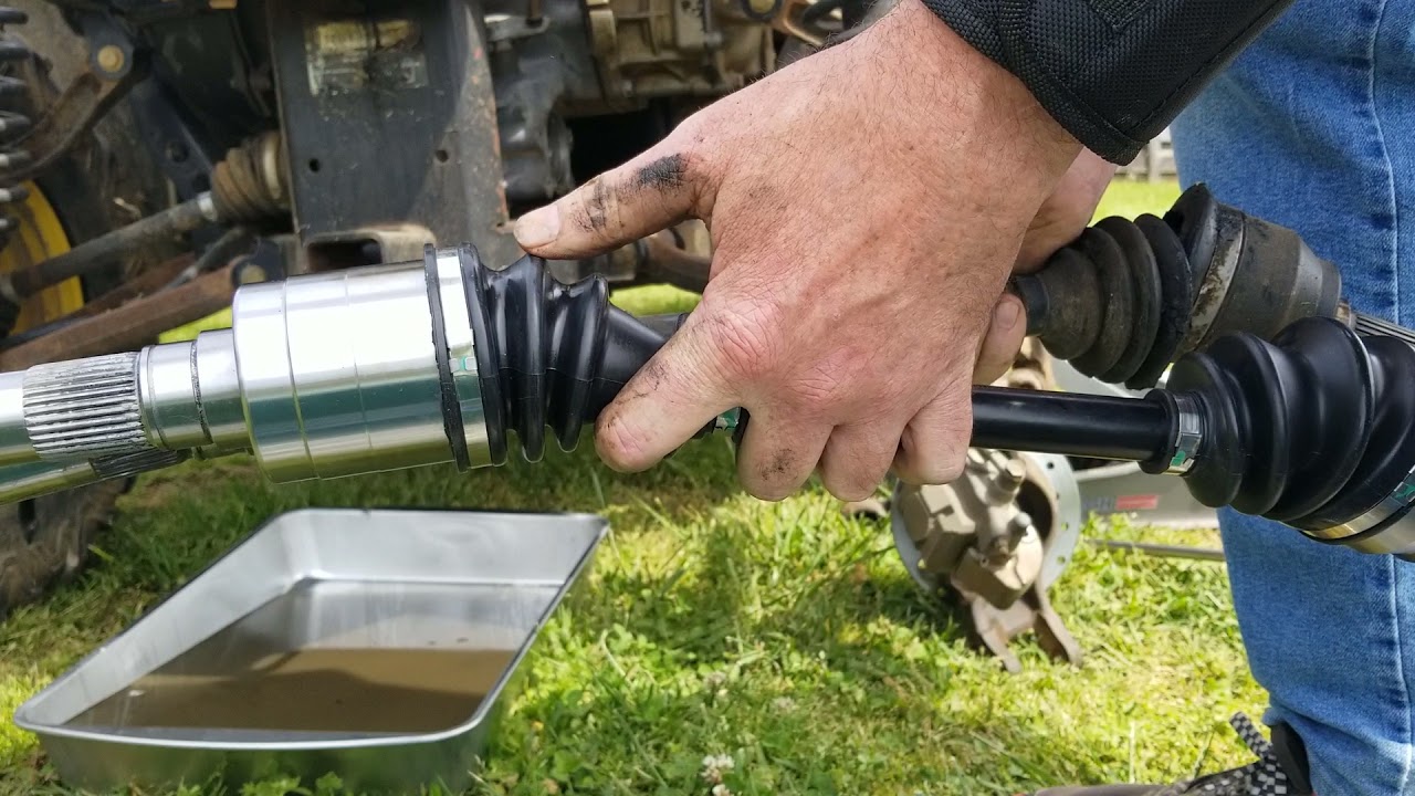 Axle change 2012 gator xuv550