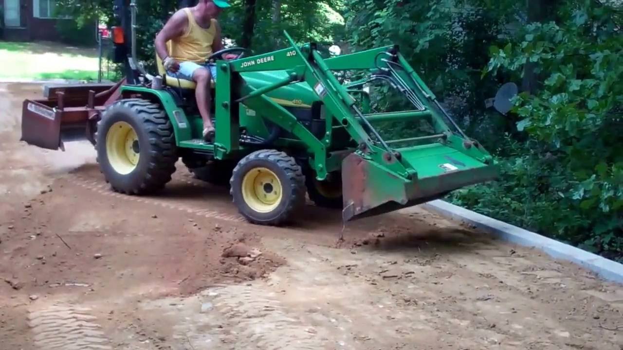 Project 'Fill Dirt' on my Vacant Lot - Part 2: Spreading and Grading