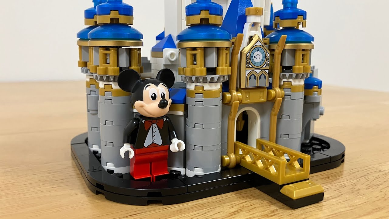 LEGO　ディズニー　城　ミッキー　DisneyCastle and Mickey