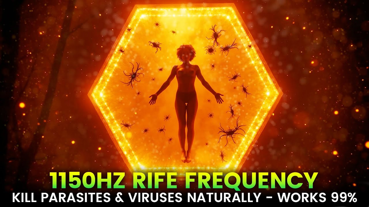 1150Hz Rife Frequency: Kill Parasites & Viruses Naturally (Scientifically Backed Healing)