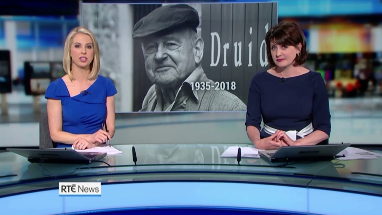 Tom Murphy's death reported on RTÉ News (16th May 2018)