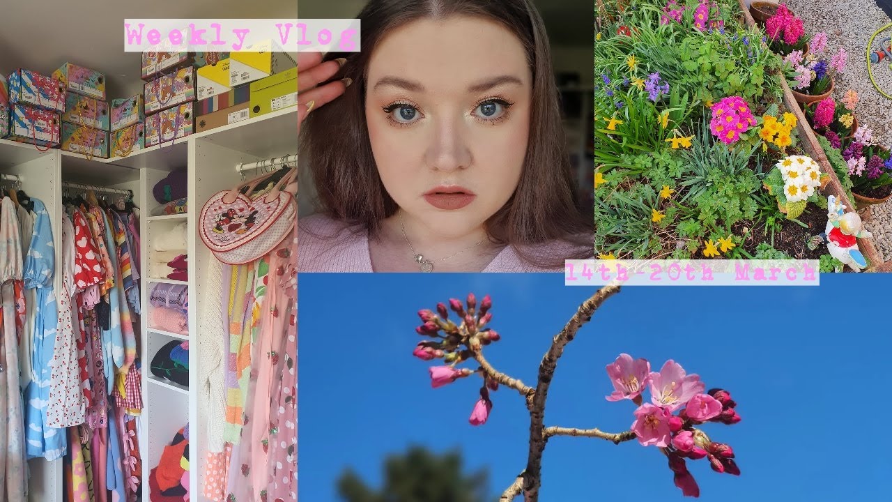 WEEKLY VLOG! Practising my Wedding makeup & a tree so big it took 4 men to move! | March 14th-20th