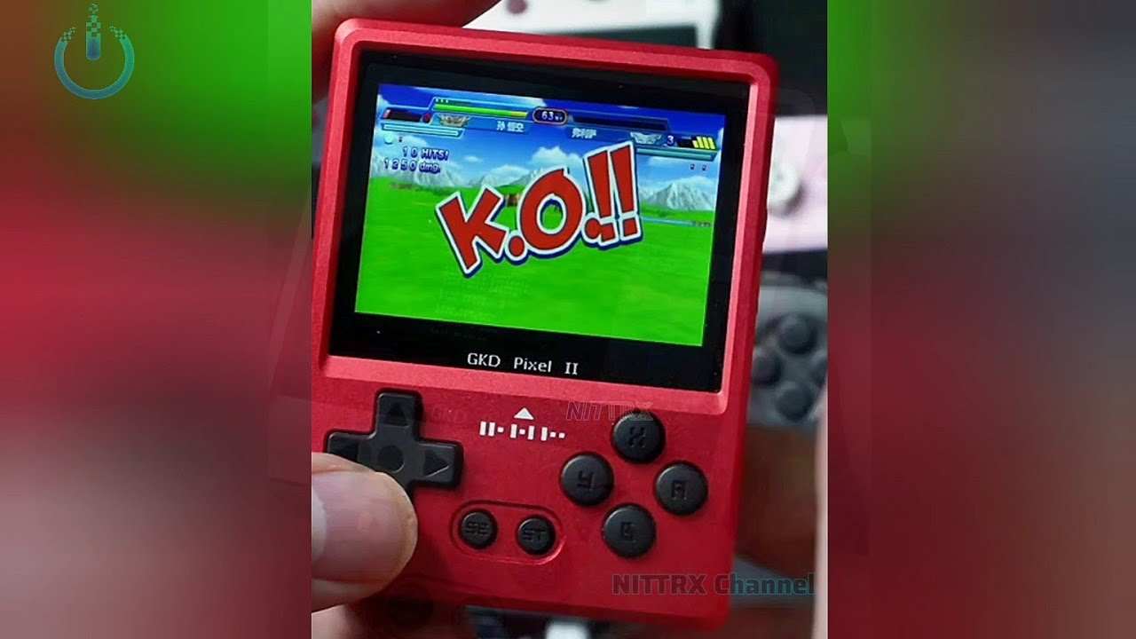 GKD Pixel 2 Super Mini Handheld 2025 Test Mix GamePlay First look and First impressions