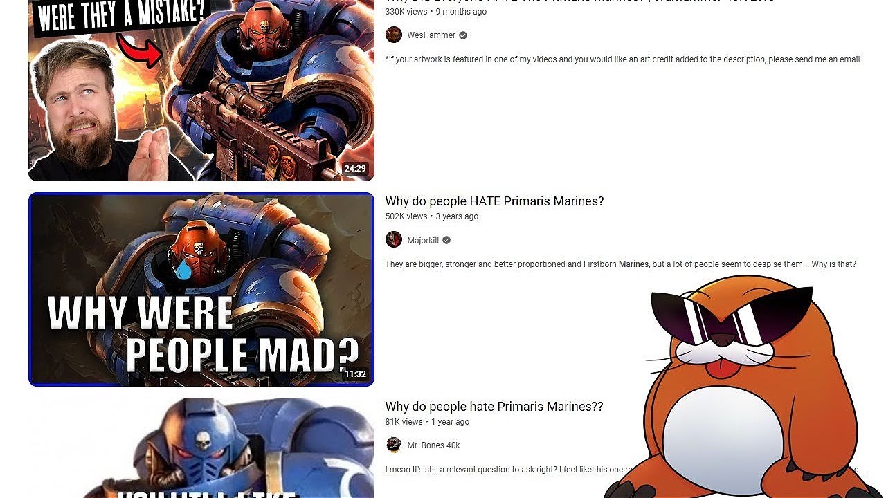 The Reality Around Primaris Marines