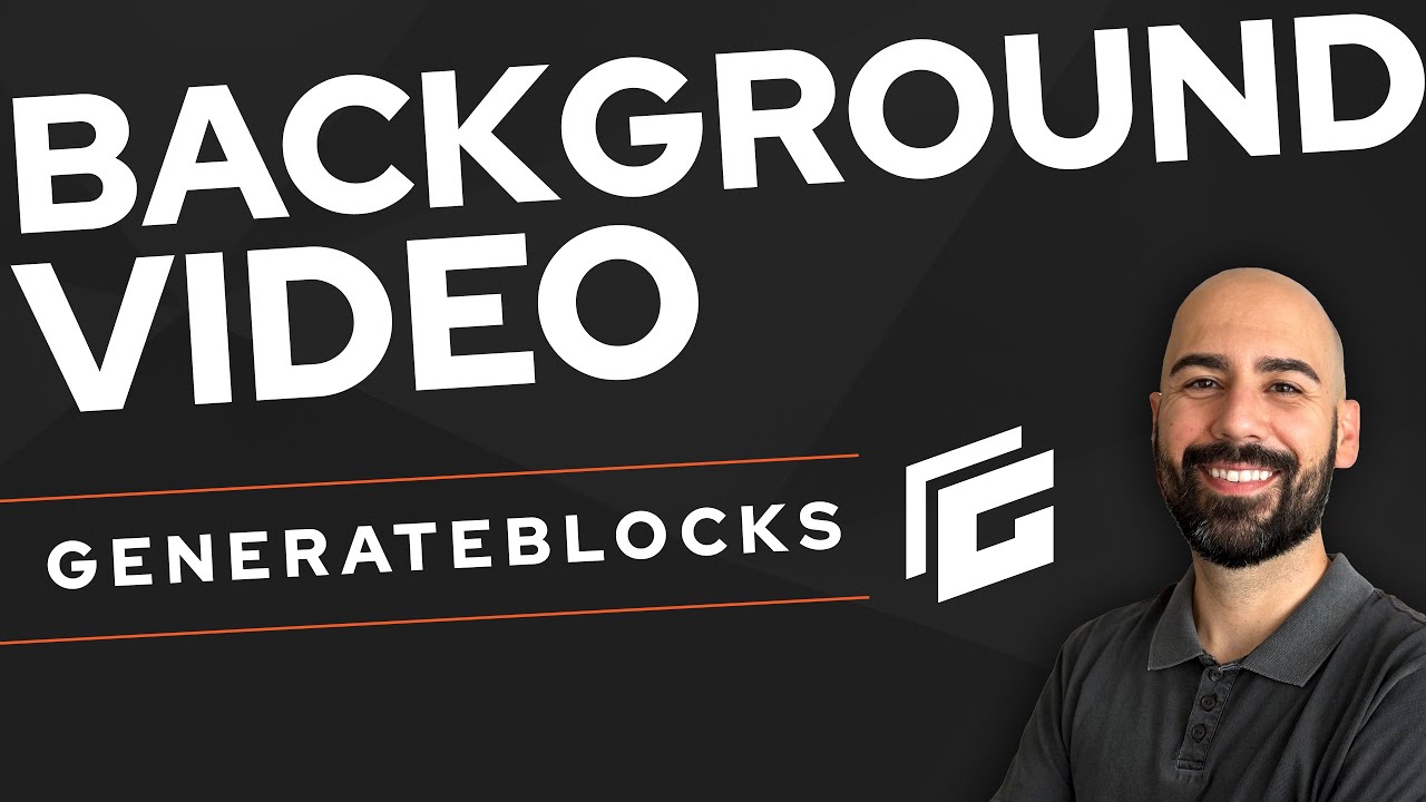 How to Add Background Video to a Container in GenerateBlocks