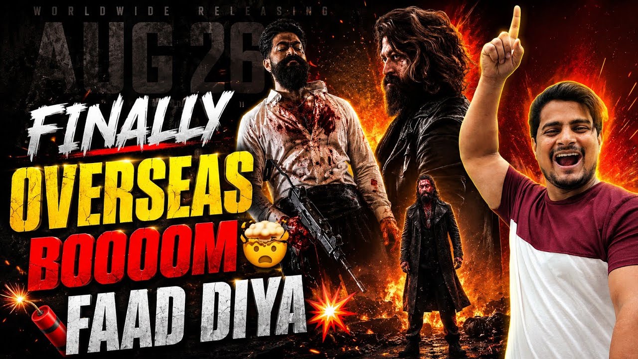 FINALLY💥 Toxic Movie OVERSEAS HUGE Advance Growth 📈 | Toxic Movie Advance Booking Report #toxicmovie