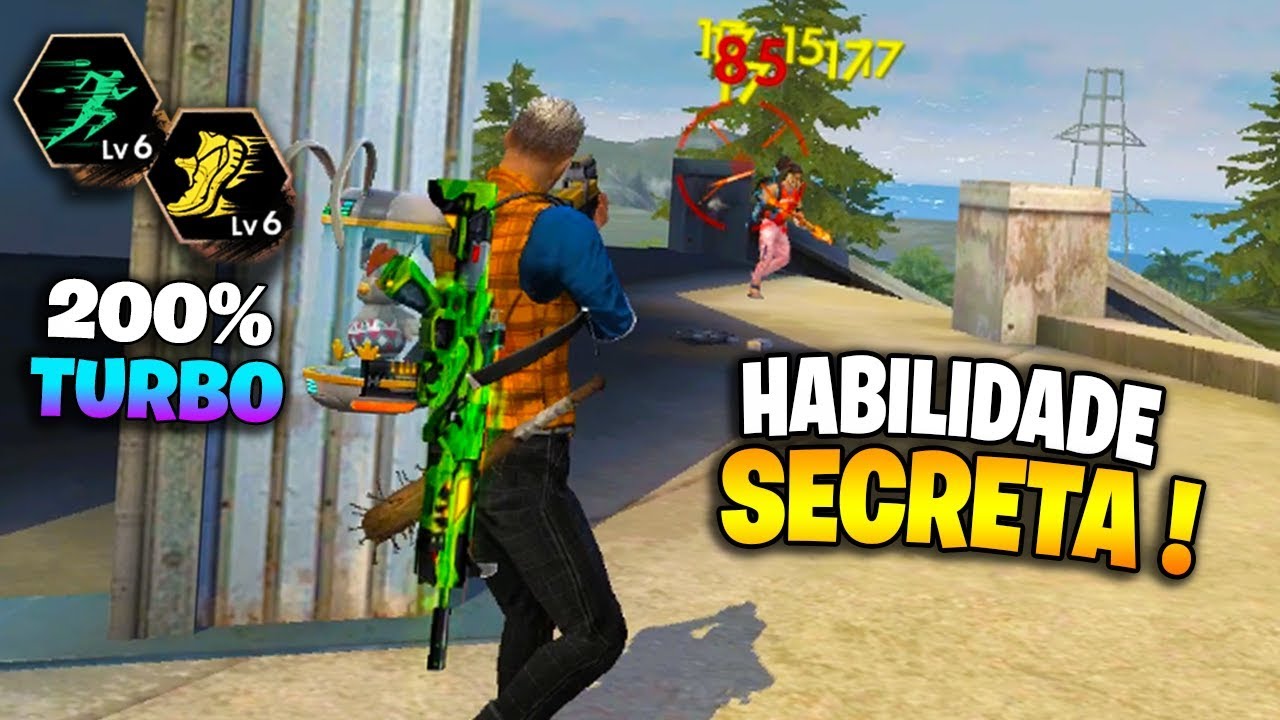 VELOCIDADE DUPLA?!? O COMBO MAIS APELÃO DO FREE FIRE?!?