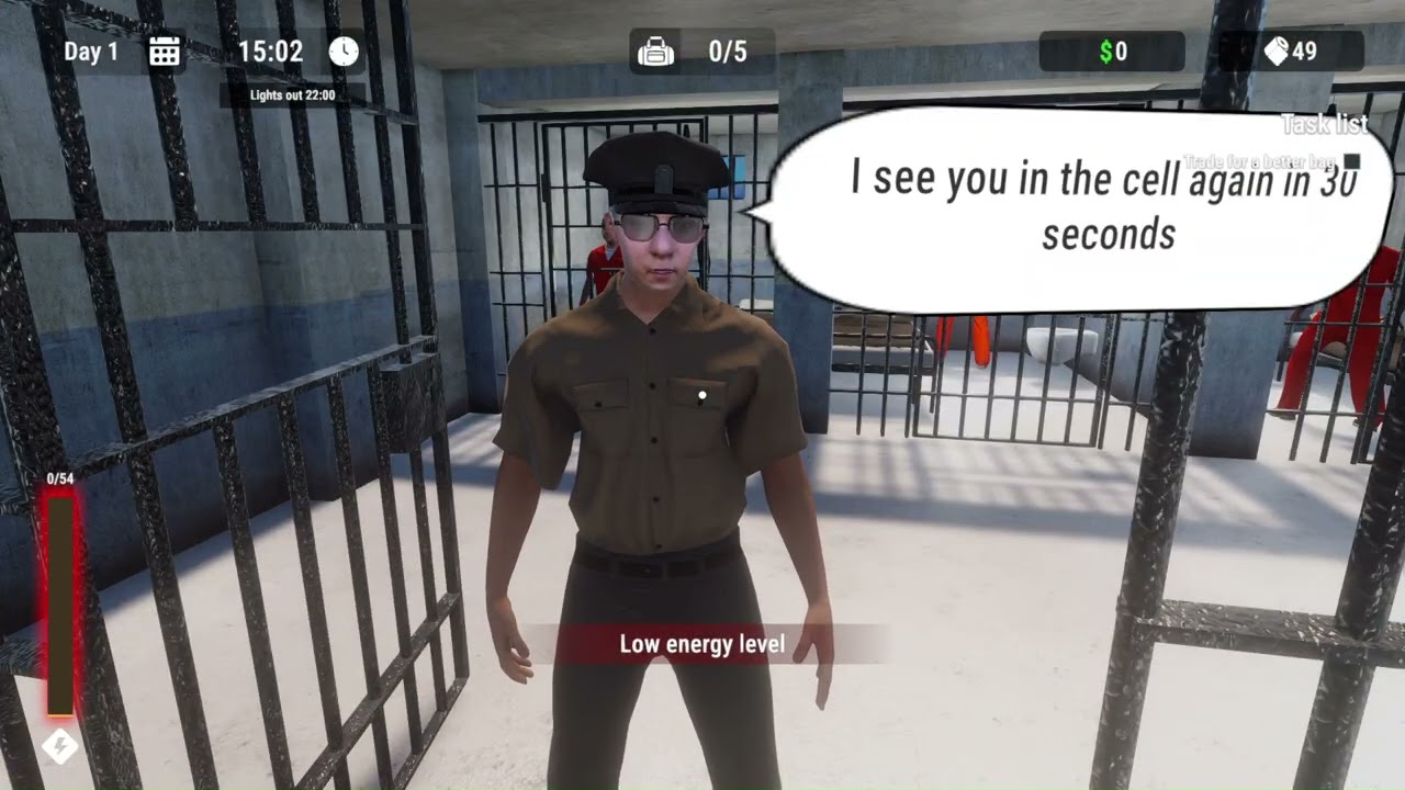 First time playing prison escape simulator!