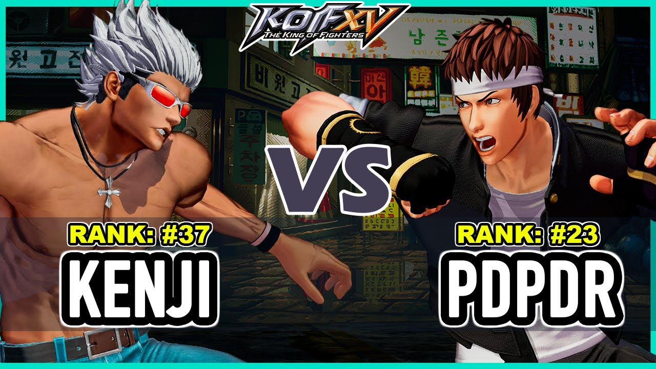 KOF XV 🔥 Kenji (Rugal/K'/Shermie) vs Pdpdr (Joe/Shingo/Shun'ei) 🔥 Steam
