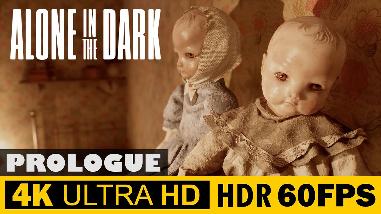 Alone in the Dark Prologue | Walkthrough, No Commentary, CINEMATIC, 4K