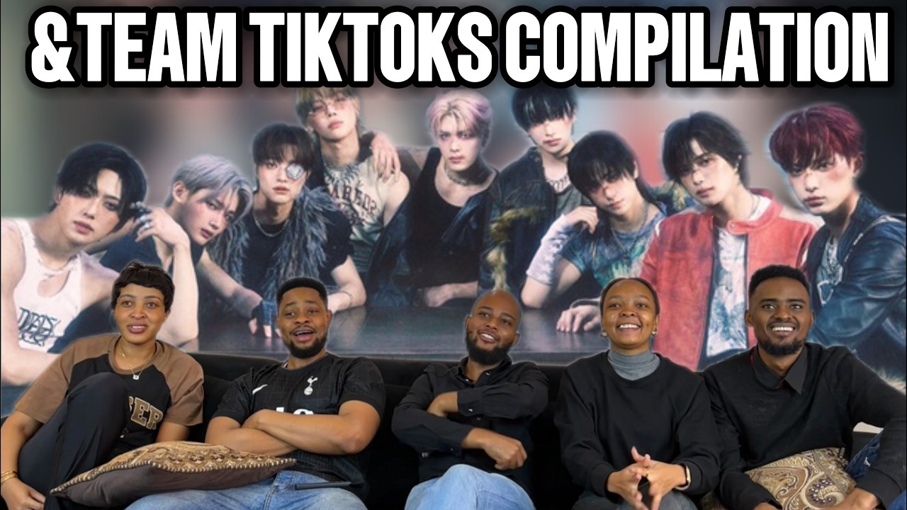 Our Reaction To &Team Tiktok Compilation (updated) @kpopR3actions