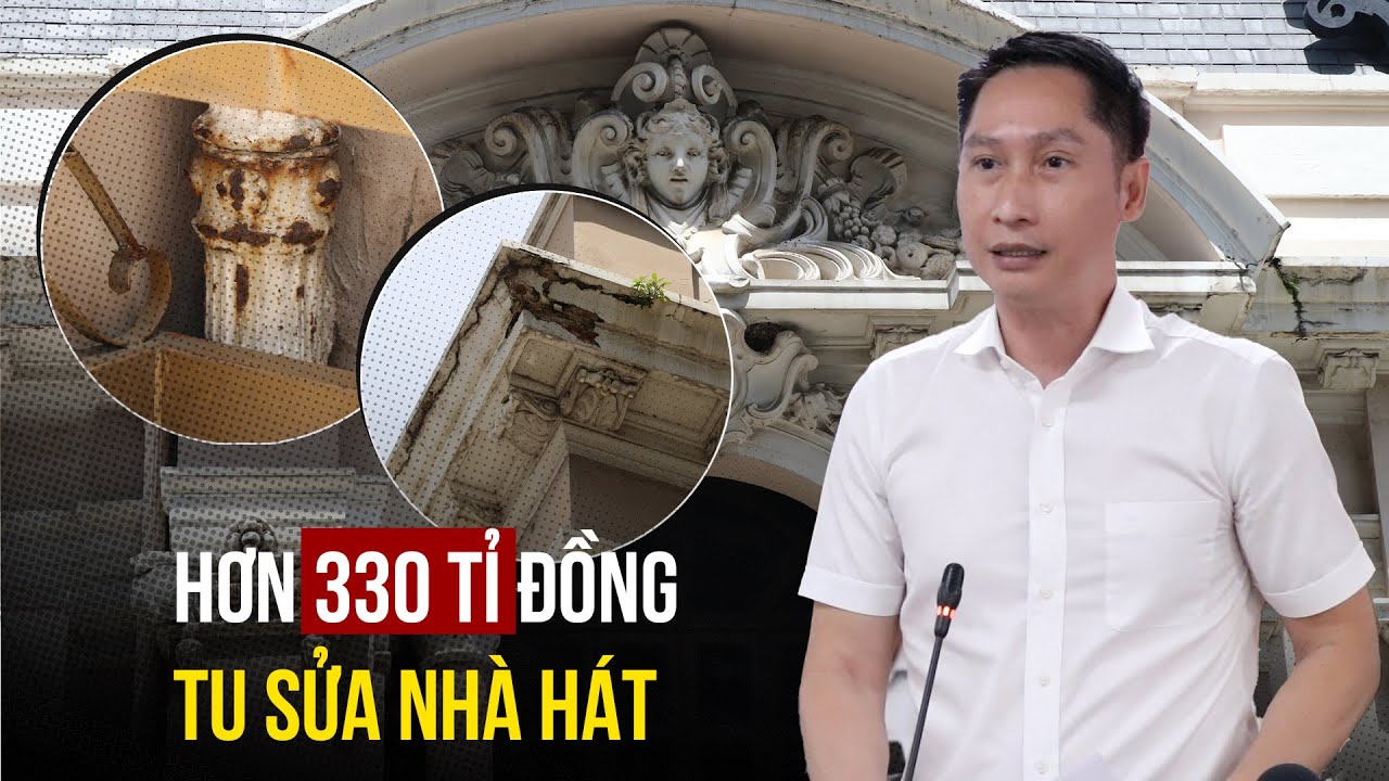 TP.HCM chi hơn 330 tỉ đồng để tu sửa Nhà hát Thành phố