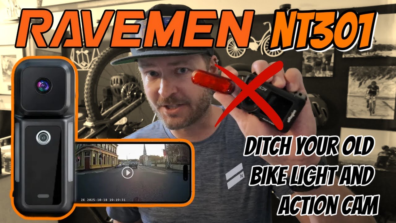 Забудьте про задние фонари и экшн-камеру и получите это! #RavemenNT301