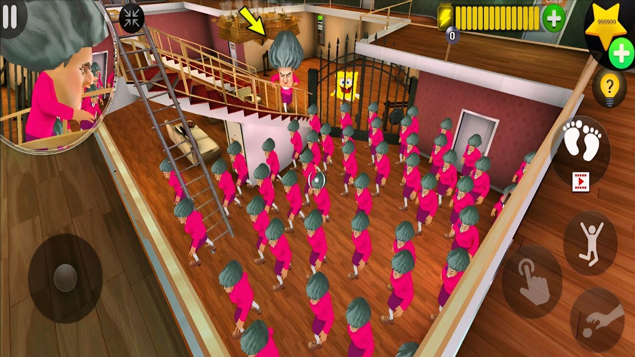 100 Miss T Clones in One House?! This Is Crazy! 🤯 | Scary Teacher 3D