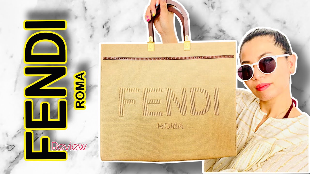 รีวิวกระเป๋าเฟนดิ ต้อนรับซัมเมอร์ Fendi Sunshine Tote | Unboxing | What fits the bag | How to style