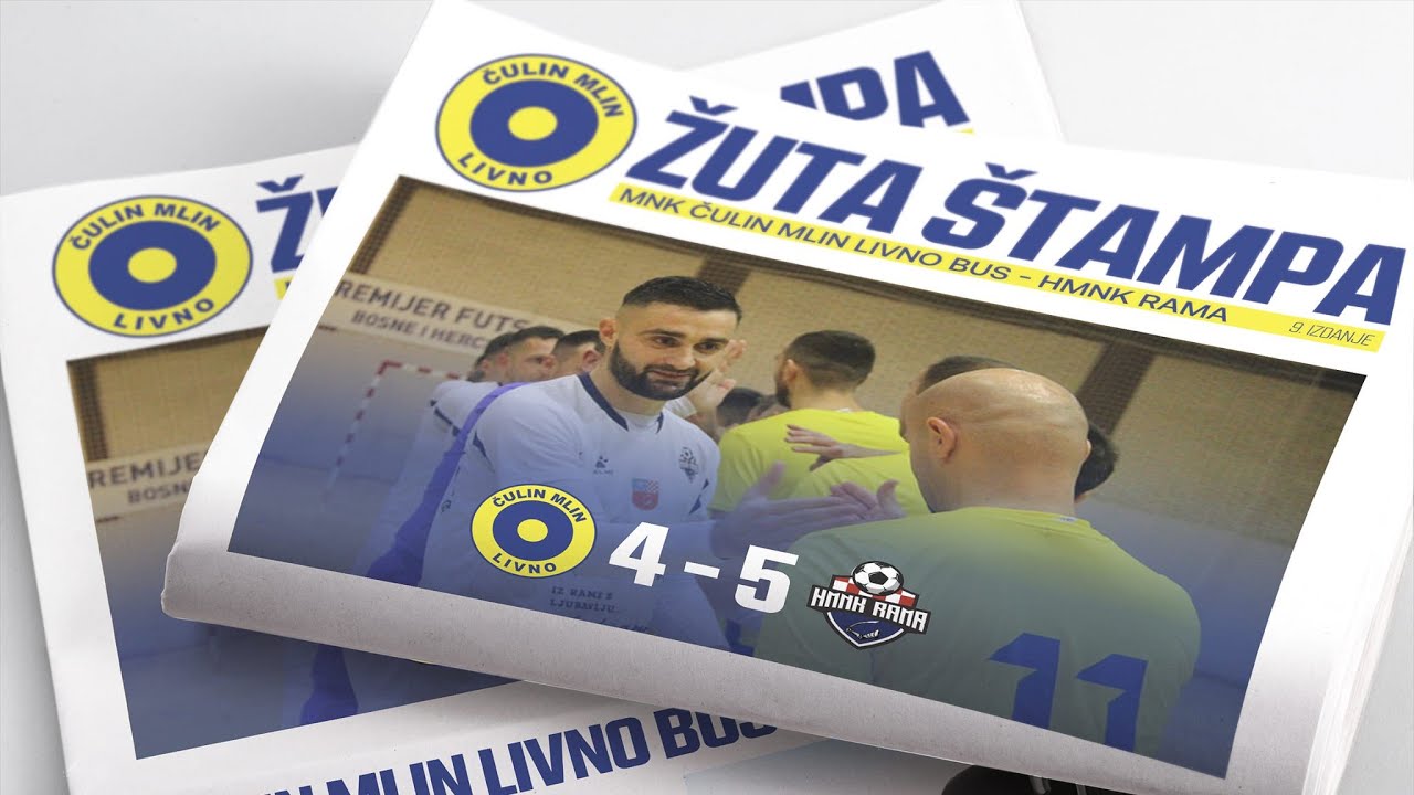 MNK ČULIN MLIN Livno Bus - HMNK RAMA (9.KOLO - 2024/25.)